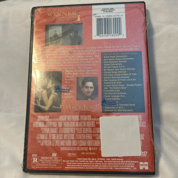 Frida 2 Academy Award Winner With Salma Hayek New Sealed Movie DVD - Picture 4 of 6